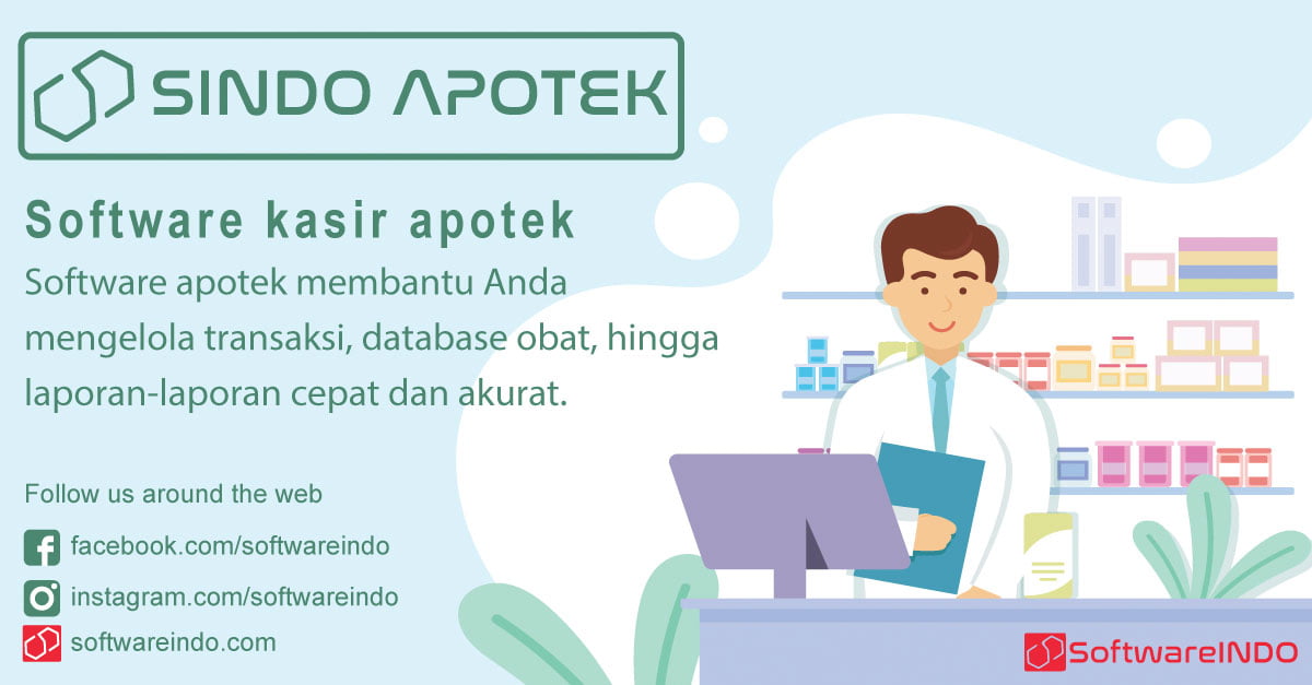 Aplikasi Kasir Apotek Sindo Apotek Series Softwareindo