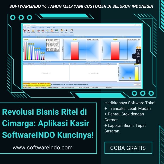 Revolusi Bisnis Ritel di Cimarga, Aplikasi kasir softwareindo kuncinya!