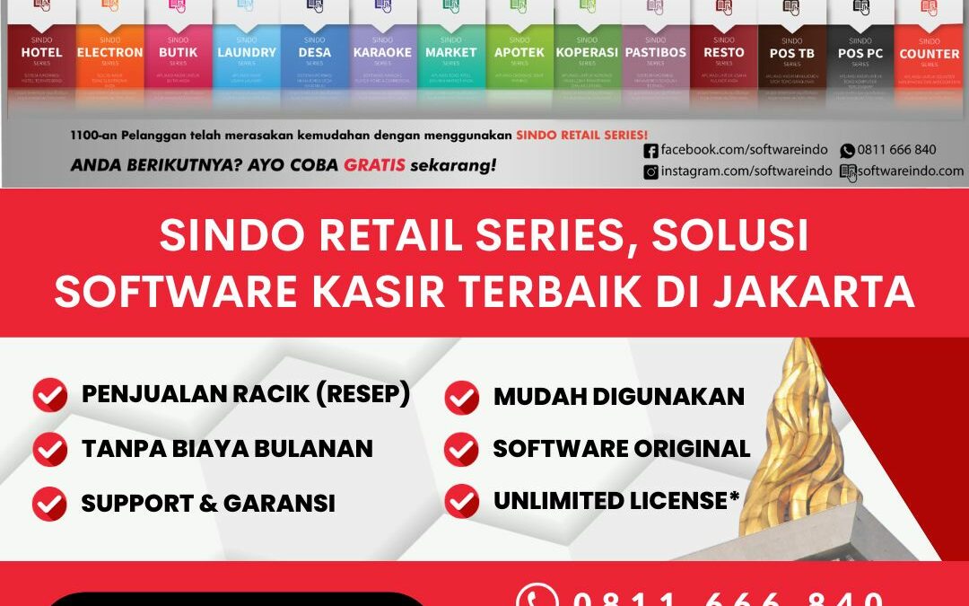 SINDO Retail Series: Solusi Kasir Terbaik di Jakarta
