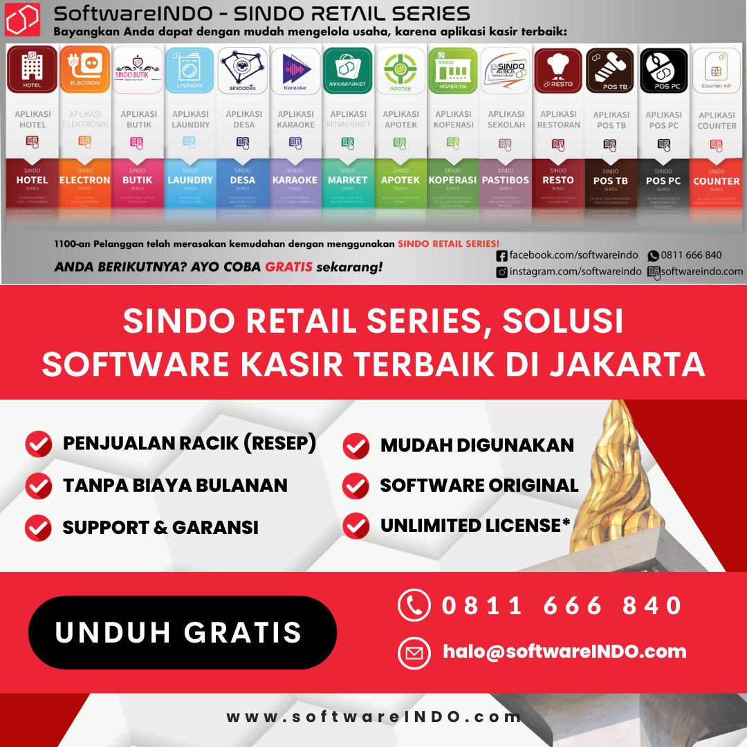 SINDO Retail Series- Solusi Software Kasir Terbaik di Jakarta SINDO Retail Series- Solusi Software Kasir Terbaik di Jakarta